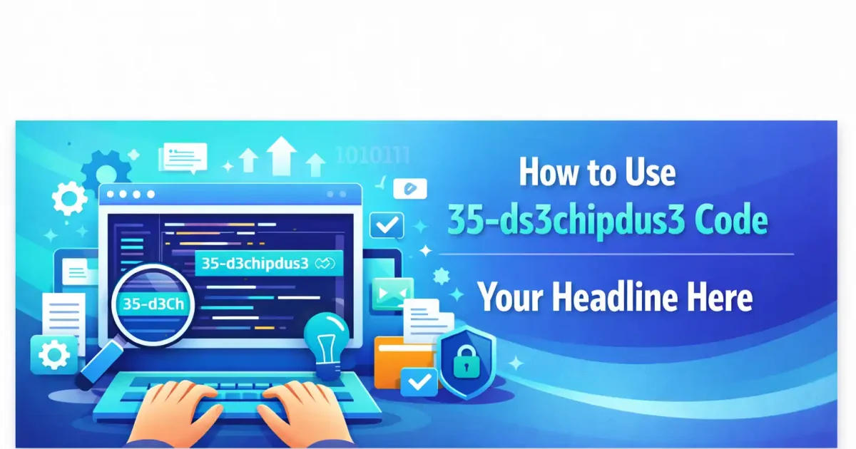how to use 35-ds3chipdus3 code